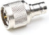 N Male to BNC Female Connector, N Type to BNC Adapter RF Coax Adapters for Radio Walkie Talkie, 2 Packs