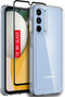 Samsung Galaxy A15 5G Case - Military-Grade Shockproof, Crystal Clear, with Tempered Glass Protector & 4 Built-in