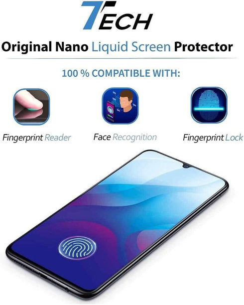 Universal Nano Protection Liquid Glass Screen Protector | Phone Scratch Remover & Cracked Repair for All Devices (up to