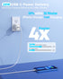 iPhone Car Charger, Dual USB C Fast Charger, 40W Type C Car Fast Charger with 2 Pack 3.3ft Lightning Cable for iPhone