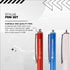 The Friendly Swede Set of 3 Fiber Tip Stylus Pens for Touch Screens, Stylus Pen for iPad, Retail Packaging, Includes 6