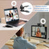 Cyezcor Video Conference Lighting Kit, Ring Light for Monitor Clip On,for Remote Working, Distance Learning,Zoom Call
