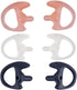 Replacement Soft Silicone Eardud Earmold for Walkie Talkie Audio Kit, Air Acoustic Tube Earpiece Headset (Medium,