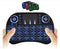 Wireless Mini Keyboard Remote Control with Touchpad Mouse Combo, RGB Backlit for Android TV Box Smart TV