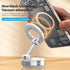 BISART 360 96LBS Vacuum Magnetic Car Phone Holder Rotatable, Reinforced Suction Cup Mount Compatible with MagSafe
