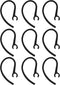 Ear Hooks for M25 M55 M70 M90 M155 M165 Mobile Bluetooth Headset Loops - Spare Clamp Replacement, 9 Pack