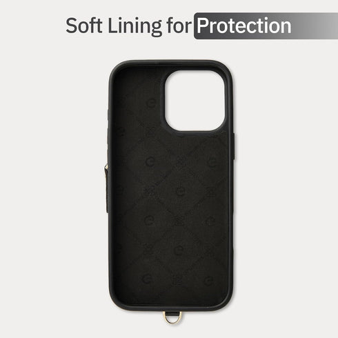 ZVE iPhone 13 Wallet Case with Wristlet - Zipper Leather Case with RFID Blocking Card Holder Slots