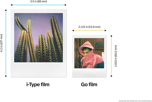 Polaroid Go Color Film Double Pack (16 Photos) (6017) - Compatible Only with Polaroid Go Camera