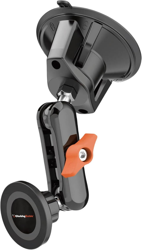 chubbycable ChubbyGrip Magnetic Dash Mount Vacuum Magnetic Phone Holder for Your Car 360