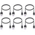 Smays 6-Pack USB Type C Cable, USB-A to USB-C Charging Cable, 6 ft Multipack