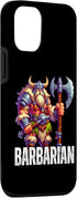 iPhone 13 Pro Case for Dwarf Barbarian Fantasy Tabletop RPG Roleplaying Gamer