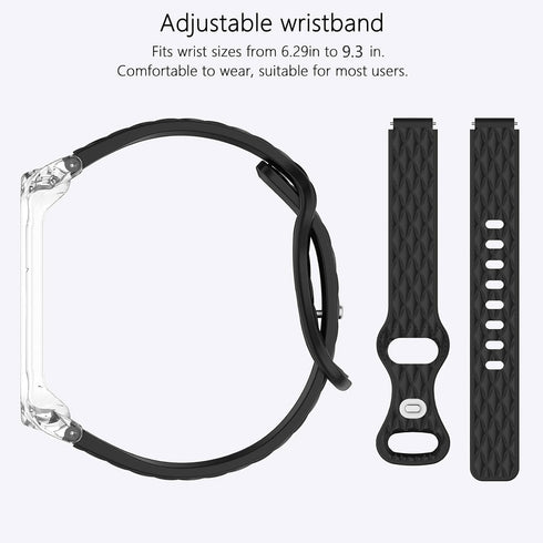 ZephyrBloom 2 2Pack Compatible with Plaud NotePin/NotePin S AI Voice Recorder, Magnetic & Pin Buckle Silicone Wristband
