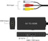 RCA to HDMI Converter, AV to HDMI Adapter, Composite to HDMI, Supports 1080P, PAL/NTSC for WII/WII U/PS1/PS2/PS3/Xbox