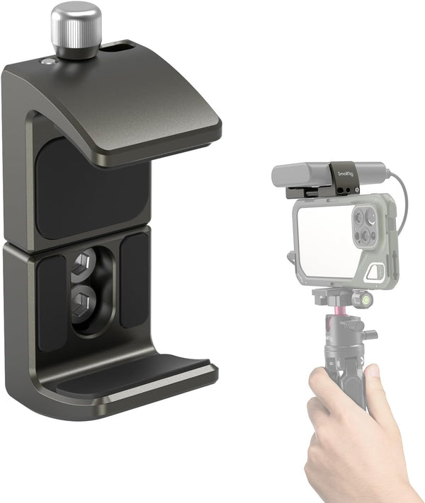 SmallRig Power Bank Holder, Clamp Mount for Camera, Compatible with Power Banks (Width 2.1"–3.3", Thickness 0.6"–1")