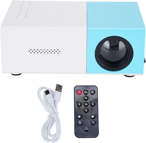 Yosoo Health Gear 1080P Mini Projector, Portable Outdoor Home Theater Movie Projector with Adjustable Stand