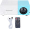 Yosoo Health Gear 1080P Mini Projector, Portable Outdoor Home Theater Movie Projector with Adjustable Stand