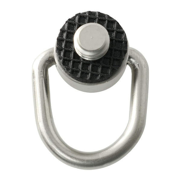 Stainless Steel D Ring Screw Holder, 1/4''-20 Thread Quick Release Wrist Strap for Tripod DSLR Cameras