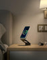 OMOTON Stand for MagSafe Charger, Foldable Phone Holder for MagSafe Accessories, Compatible with iPhone 16/15/14/13/12