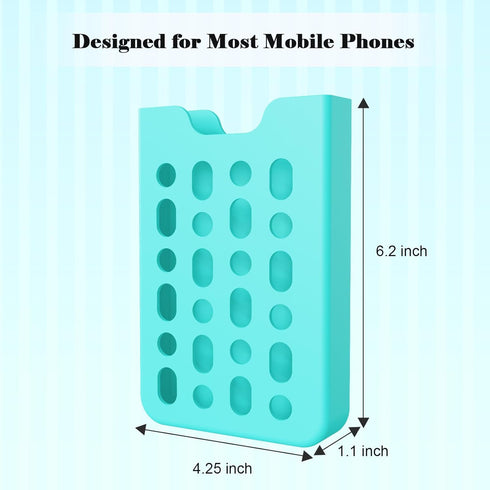 avakot Phone Holder for Bogg Bag, Universal Lightweight Sturdy Insert Case, Soft Silicone Accessories, Blue