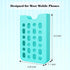 avakot Phone Holder for Bogg Bag, Universal Lightweight Sturdy Insert Case, Soft Silicone Accessories, Blue