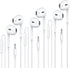 MOSWAG Wired Earbuds with Microphone, 3.5mm Jack in Ear Headphones Suitable for Smartphones, Computers, Laptops, iPads