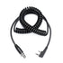 Fumei Mini XLR 5-PIN to K Plug Adapter, 1.8m Coiled Cable for Kenwood Baofeng HYT Two Way Radios and Headsets