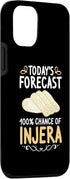 Injera Bread Ethiopian Food iPhone 14 Pro Case - Flatbread Recipe