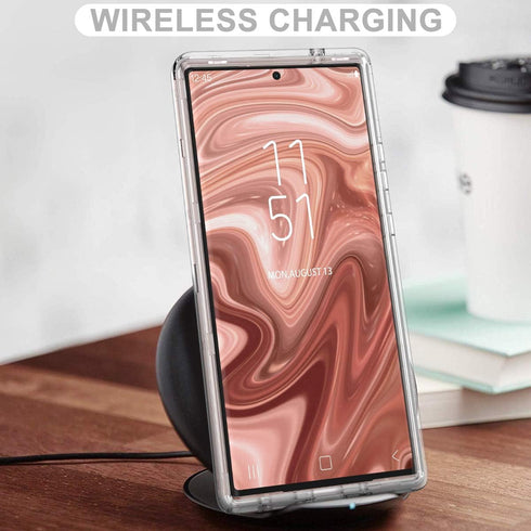 WeLoveCase Galaxy Note 20 Ultra Clear 3-in-1 Full Body Heavy Duty Shockproof TPU Bumper Case, 6.9 inch