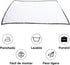 ariarly 100 Inch 16:9 221 125cm Projector Screen, Foldable, Anti Wrinkle, Holographic Rear Projection Screen, Window