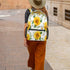 Wicewott Backpack 18in Backpacks Pack Backpack Yellow Sunflower Bouquet for Women Men Large Capacity Waterproof Laptop