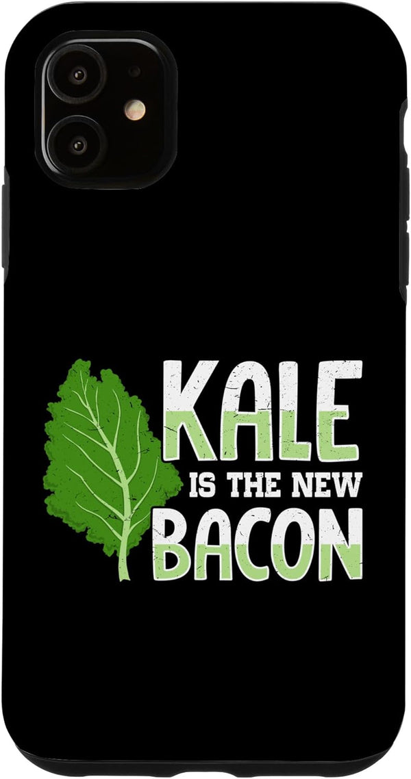 Kale Vegetarian Vegan Vegetables Veganism Kale Vegan Vegetarian Healthy Vegetables Lover Case for iPhone 11