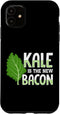 Kale Vegetarian Vegan Vegetables Veganism Kale Vegan Vegetarian Healthy Vegetables Lover Case for iPhone 11