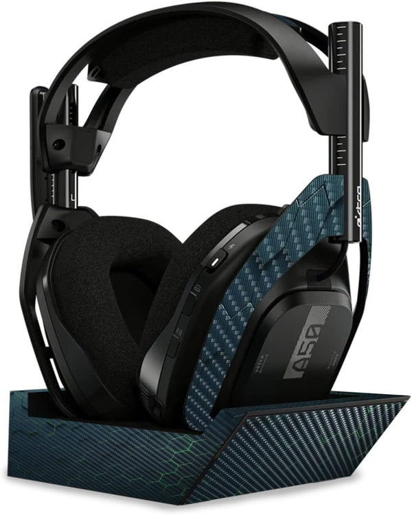 MightySkins Carbon Fiber Skin - Acid Hex for Astro A50 Wireless Headphones + Base Station (Gen 4) | Durable