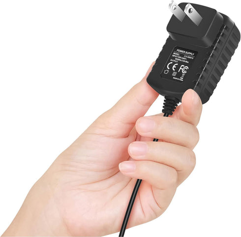 Xzrucst 12V GF845 JSKGF845 GF840 JSKGF840 21149 7" DVD/CDG/MP3G AC/DC Adapter for Karaoke USA TFT Screen Bluetooth