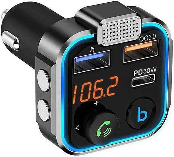 FASDRESS Bluetooth-Compatible 5.0 MP3 Audio Player 3 Ports Charging MP3 Player Hands Free