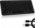 Bluetooth Keyboard, Ultra-Slim Wireless for iPad, Rechargeable Ergonomic Computer Keyboard for iOS, Android, Windows PC