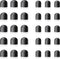 Rubber Tips for Stylus Pens, 15 Pair, 0.2'' & 0.28'' Replacement Nibs for Touch Screen Pen, Soft, Universal Stylus Ends