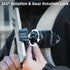 Rugvis Backpack 360 17/16/15 Magnetic Phone Clip Mount for Strap, Rotating Hands-Free Phone Holder Compatible