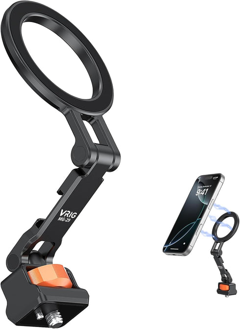 VRIG Express VRIG Phone Tripod Mount for MagSafe, Aluminum Magnetic Tripods Phone Mount Adapter