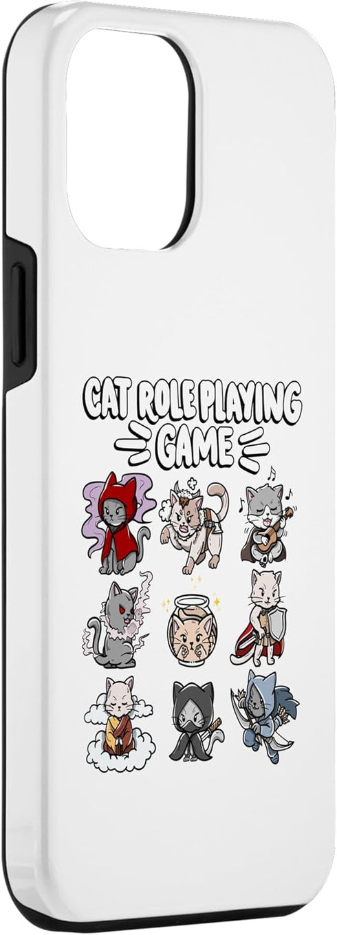 iPhone 14 Pro Max Cat Role Playing Game Cosplayer Costume Cute Cat Case