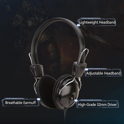 Metal Detector Headphone, 3.5mm Earphone with 32mm Hi Fi Speaker for Phone Tablet PC
