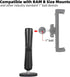 FPN 66mm 25mm /1 inch 5.91" Diameter Round Heavy-Duty Magnetic Base Mount with Rubber Coating Ball & Double Socket Arm