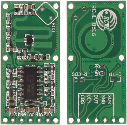 6PCS RCWL-0516 Microwave Radar Motion Sensor Module for Arduino, Smart Switch Module Human Body Induction
