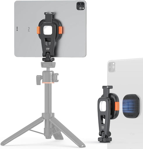VRIG Tripod Mount Adapter for iPad, Magnetic Quick-Release Adapter Compatible with Smartphones and