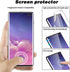 TOCOL 2 Pack TPU Screen Protector and 2 Pack Camera Lens Protector for Samsung Galaxy S10 Plus, Easy Installation
