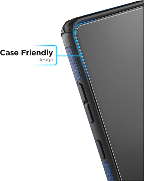 MagGlass Tempered Glass Screen Protector for Moto G6, Anti Glare (Matte XM90), Scratch/Fingerprint Resistant