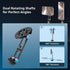 SMALLRIG 17/16/15, 5156 Magnetic Metal Phone Mount with Cold Shoe Mount, Adjustable Rotatable Phone Tripod Holder
