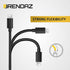Micro USB Cable 5-Pack, Fast Charging Data Transfer Android USB Cord, Compatible with Kindle Fire HD, Galaxy S6, Note 5