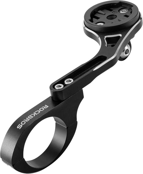 ROCKBROS Out Front Bike Mount, Cycling Computer Mount Compatible with Garmin, Bryton, GoPro