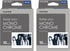 Fujifilm Instax Wide Monochrome Film - 10-Sheets, For Instax Mini Instant, Disposable and Polaroid Camera 2-Pack